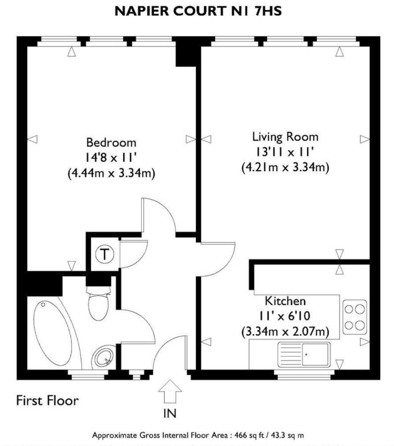 1 Bedroom Flat Close To City With Free Parking Arrangement London Bagian luar foto